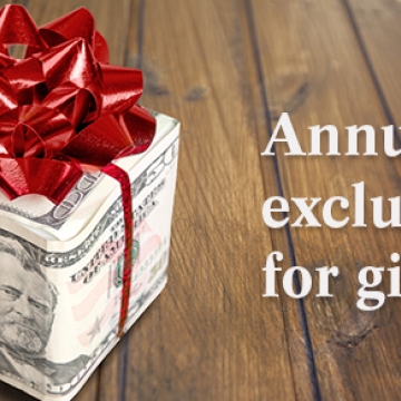 Planning For Year-end Gifts With The Gift Tax Annual Exclusion | SEK